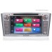 TOYOTA Avensis Android retrofit Bilstereo Navigation Passar 2003 - 2007